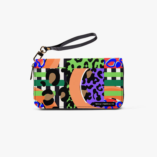 Mel's FOOTPRINT Wristlet Wallet