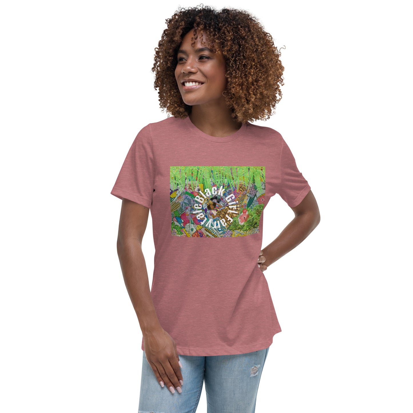 Black Girl Fairytale Women's Relaxed T-Shirt